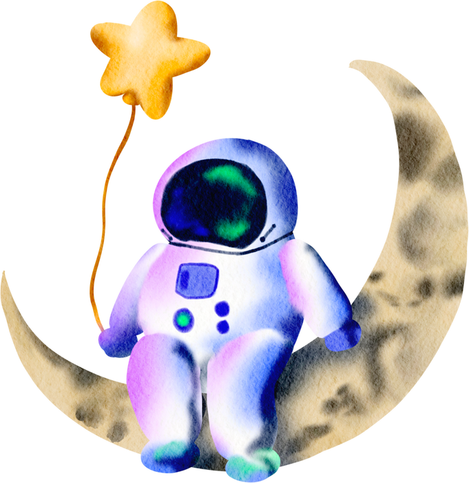 Space watercolor